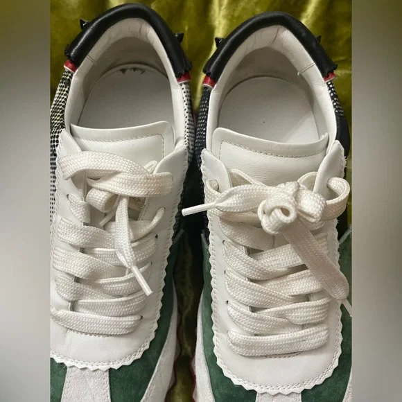 Christian loubotin CL Paris 38.5 size sneakers flawed read below ! Only shoes - Picture 8 of 13